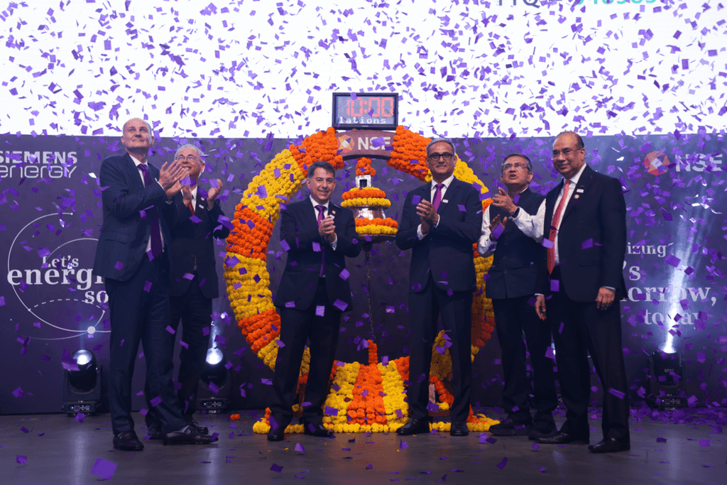 Siemens successfully lists energy business in India