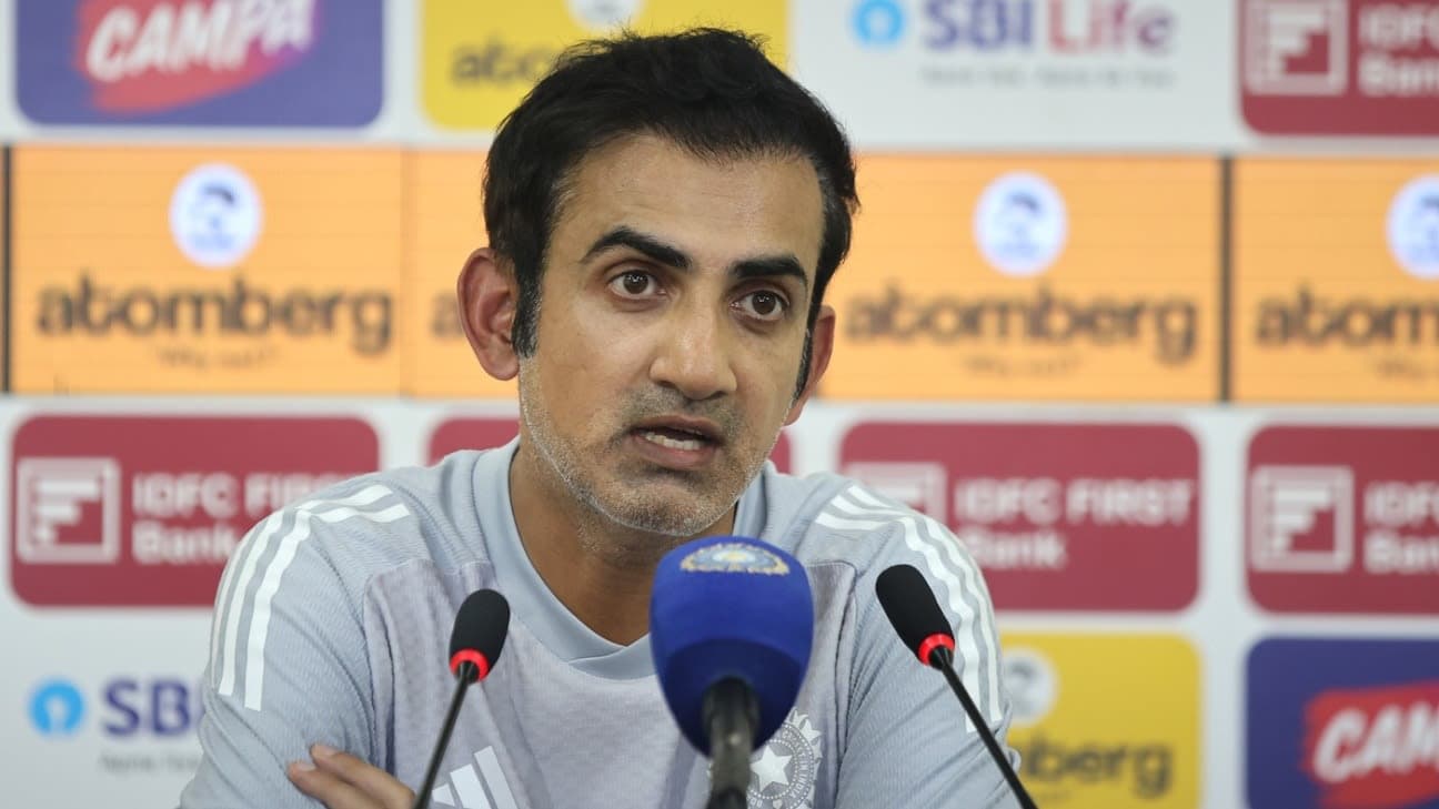 Gambhir: 'This is exactly what transition is'