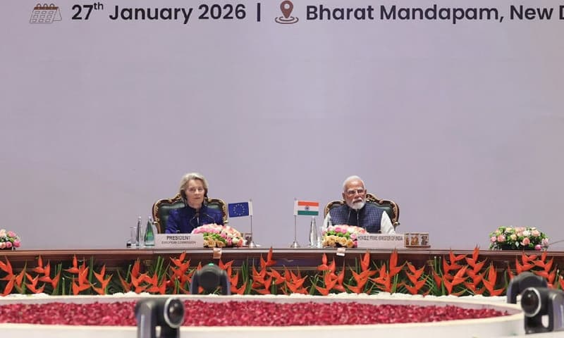 PM addresses the India-EU Business Forum in New Delhi
